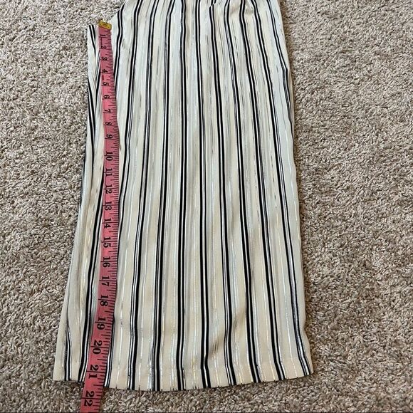 Zara Striped Paper Bag Culottes Size S - Picture 11 of 11